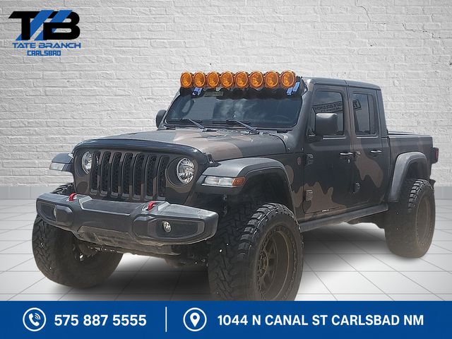 Black Clearcoat 2021 Jeep Gladiator Pickup Truck Four-Wheel Drive 8-Speed Automatic