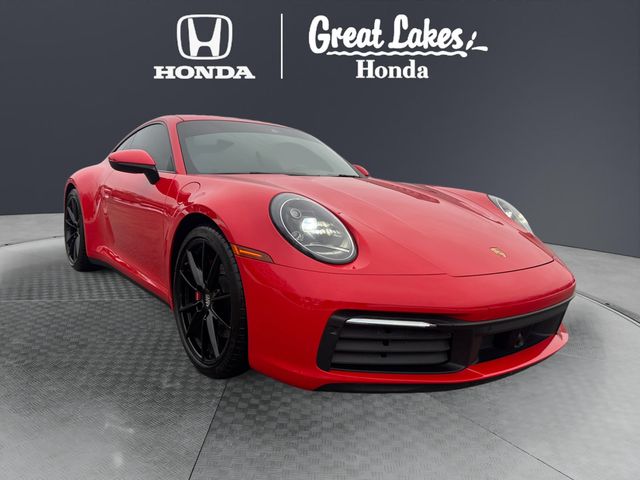 Guards Red 2020 Porsche 911 Carrera S Coupe RWD Coupe Rear-Wheel Drive 8-Speed Dual Clutch