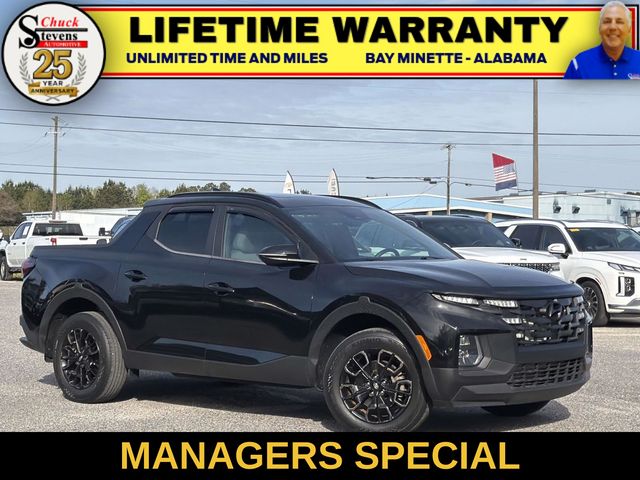 Phantom Black 2022 Hyundai Santa Cruz Pickup Truck All-Wheel Drive Automatic