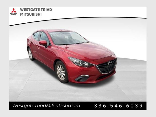 Soul Red Metallic 2016 Mazda MAZDA3 Sedan Front-Wheel Drive 6-Speed Automatic
