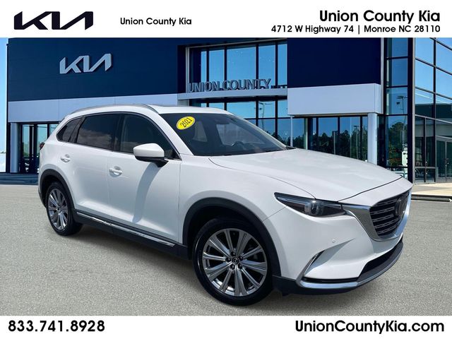 Snowflake White Pearl Mica 2021 Mazda CX-9 SUV / Crossover All-Wheel Drive 6-Speed Automatic