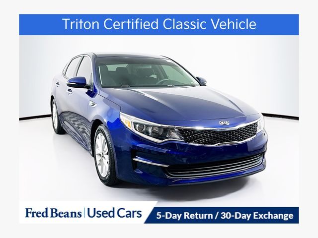 Horizon Blue 2018 Kia Optima LX Sedan Front-Wheel Drive 6-Speed Automatic