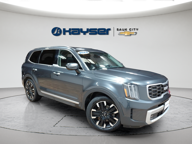 Midnight Lake Blue 2024 Kia Telluride SUV / Crossover All-Wheel Drive 8-Speed Automatic