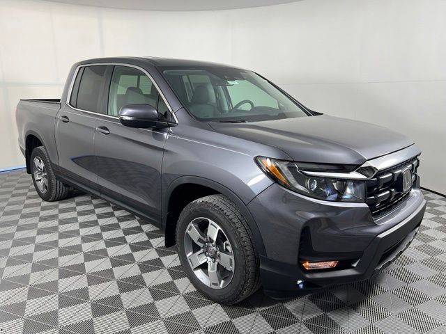 Gray (Modern Steel) 2026 Honda Ridgeline Pickup Truck All-Wheel Drive 9-Speed Automatic
