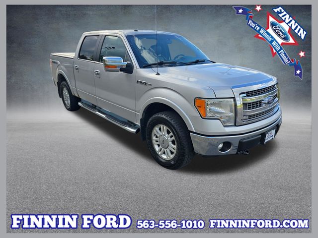 Ingot Silver 2011 Ford F-150 Lariat SuperCrew 4WD Pickup Truck Four-Wheel Drive 6-Speed Automatic