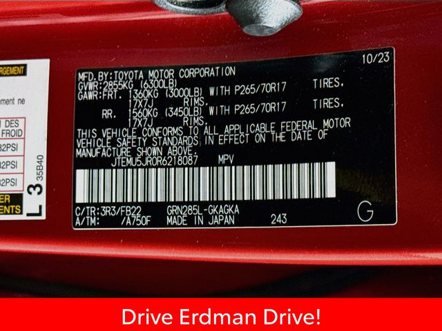 Used 2024 Toyota 4Runner SUV