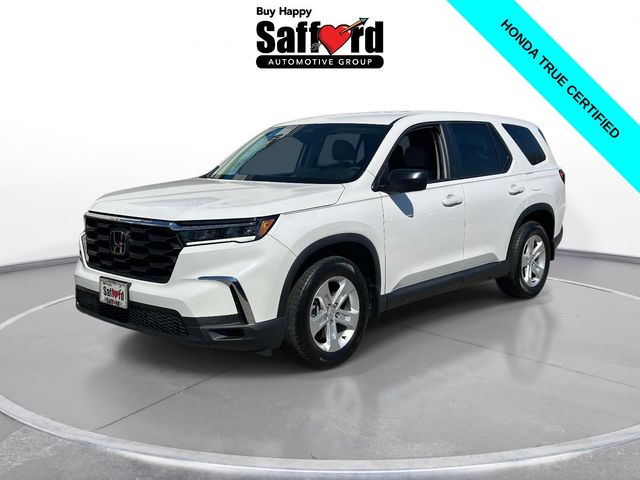 Platinum White Pearl 2023 Honda Pilot LX AWD SUV / Crossover All-Wheel Drive Automatic