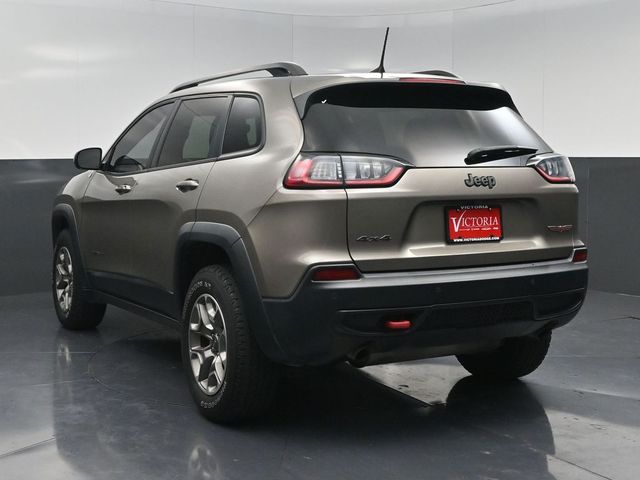 2020 Jeep Cherokee Trailhawk Beige at DeMontrond Automotive Group