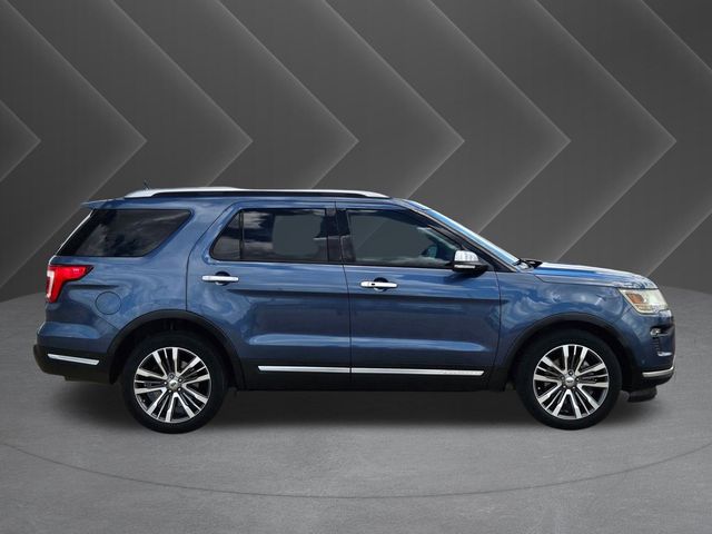 2019 Ford Explorer Platinum Blue at Cook Ford