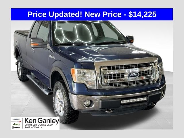 Blue Flame Metallic 2013 Ford F-150 Pickup Truck Four-Wheel Drive 6-Speed Automatic