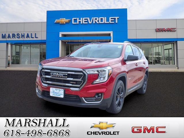 Cayenne Red Tintcoat 2022 GMC Terrain AT4 AWD SUV / Crossover All-Wheel Drive 9-Speed Automatic