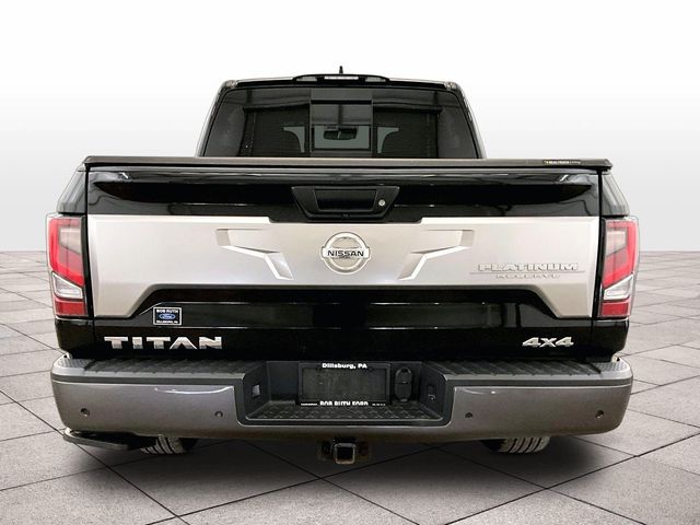 2022 Nissan Titan Platinum Reserve Black at Bob Ruth Ford
