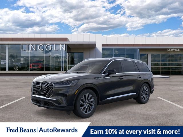 Infinite Black Metallic Clearcoat 2026 Lincoln Aviator SUV / Crossover All-Wheel Drive Automatic