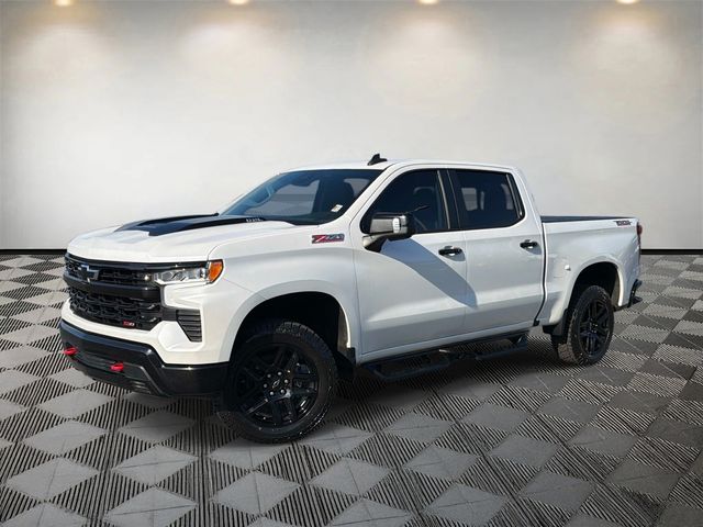 White (Iridescent Pearl Tricoat) 2023 Chevrolet Silverado 1500 Pickup Truck Four-Wheel Drive Automatic