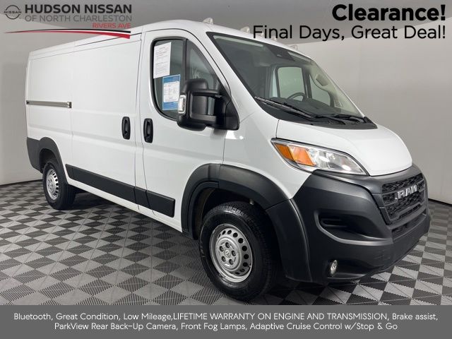 Bright White Clearcoat 2025 RAM ProMaster Van Front-Wheel Drive 9-Speed Automatic