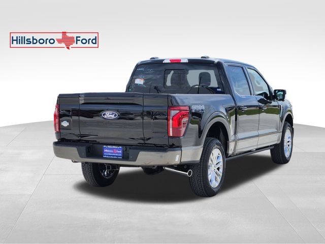 2025 Agate Black Metallic Ford F-150 King Ranch 4X4 Truck