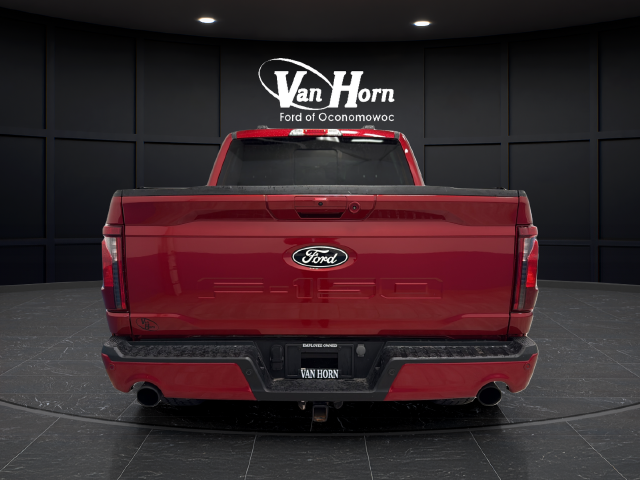 Used 2024 Rapid Red Metallic Tinted Clearcoat Ford XLT image 6
