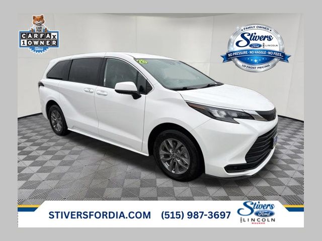 Ice 2026 Toyota Sienna Minivan Front-Wheel Drive Continuously Variable Transmission