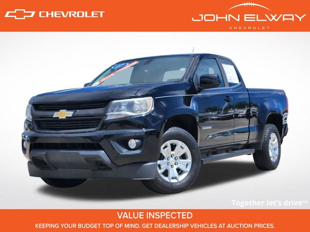 Black 2017 Chevrolet Colorado Pickup Truck Four-Wheel Drive 8-Speed Automatic