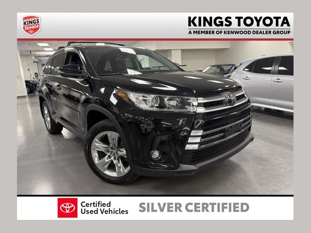 Midnight Black Metallic 2019 Toyota Highlander SUV / Crossover All-Wheel Drive 8-Speed Automatic