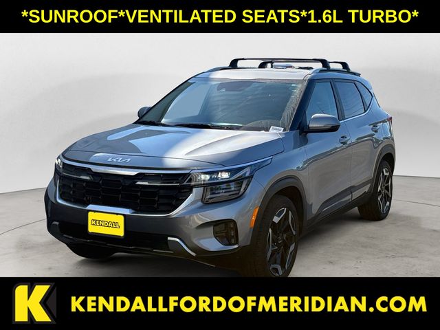 Steel Gray 2024 Kia Seltos SUV / Crossover All-Wheel Drive 8-Speed Automatic