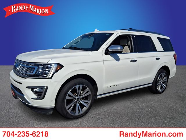 White Metallic 2021 Ford Expedition SUV / Crossover Four-Wheel Drive Automatic