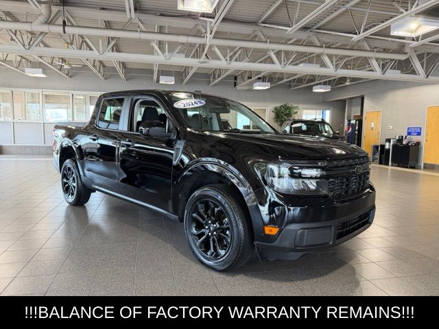 Shadow Black 2024 Ford Maverick Pickup Truck Front-Wheel Drive 8-Speed Automatic