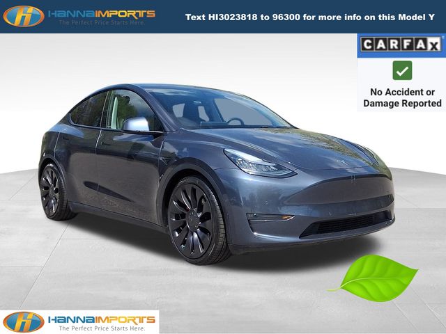 Midnight Silver Metallic 2020 Tesla Model Y Performance AWD SUV / Crossover All-Wheel Drive 1-Speed Automatic