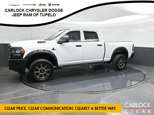 Bright White Clearcoat 2023 RAM 2500 Pickup Truck Four-Wheel Drive 6-Speed Automatic