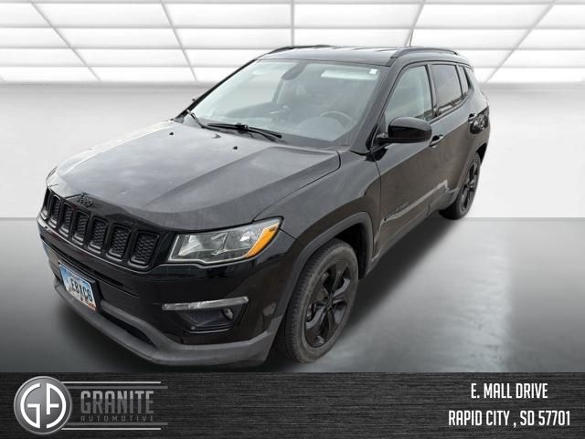 Diamond Black Crystal Pearlcoat 2018 Jeep Compass Altitude FWD SUV / Crossover Front-Wheel Drive 6-Speed Automatic