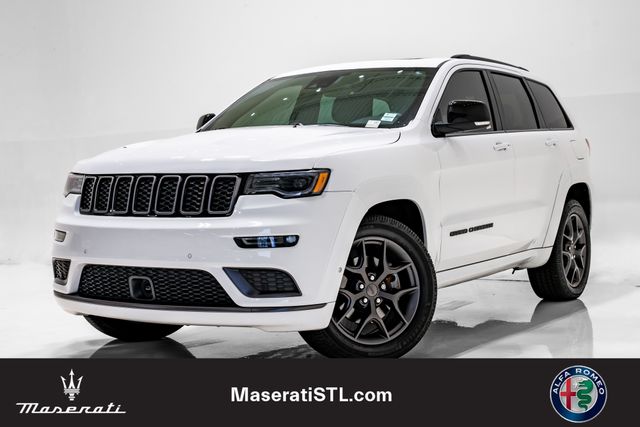 Bright White Clearcoat 2020 Jeep Grand Cherokee SUV / Crossover Four-Wheel Drive 8-Speed Automatic