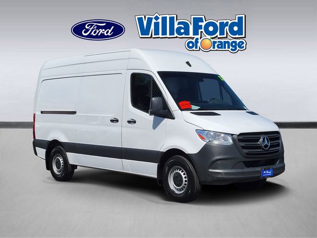 White 2023 Mercedes-Benz Sprinter Cargo Van Rear-Wheel Drive 9-Speed Automatic