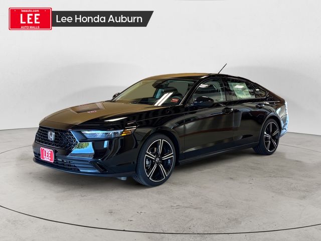 Crystal Black Pearl 2026 Honda Accord Sedan Front-Wheel Drive Continuously Variable Transmission