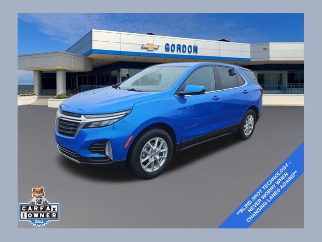 Riptide Blue Metallic 2024 Chevrolet Equinox LT FWD with 1LT SUV / Crossover Front-Wheel Drive 6-Speed Automatic Overdrive