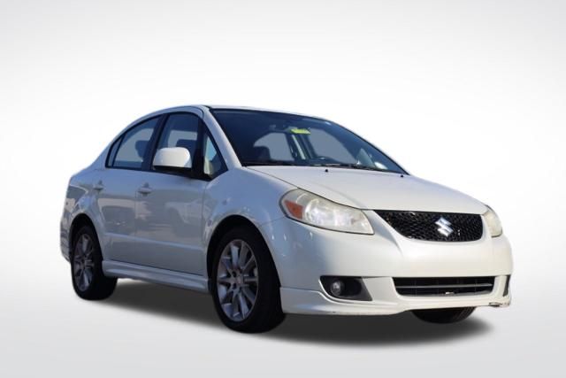 White Water 2009 Suzuki SX4 Sedan Front-Wheel Drive 4-Speed Automatic