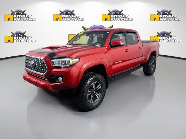 Red 2018 Toyota Tacoma Pickup Truck Four-Wheel Drive 6-Speed Automatic