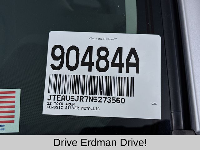 Used 2022 Toyota 4Runner SUV
