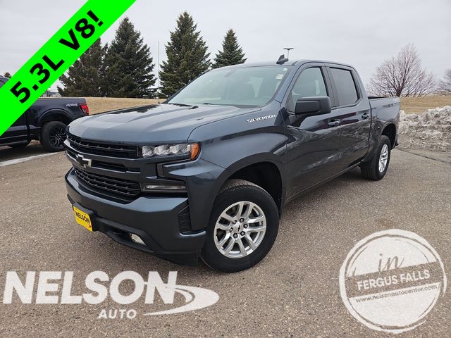 Shadow Gray Metallic 2020 Chevrolet Silverado 1500 RST Crew Cab 4WD Pickup Truck Four-Wheel Drive 8-Speed Automatic
