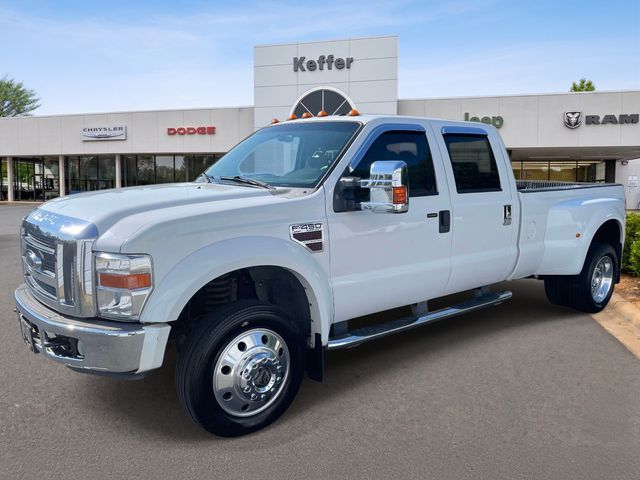 Oxford White Clearcoat 2008 Ford F-450 Super Duty Pickup Truck Four-Wheel Drive 5-Speed Automatic Overdrive