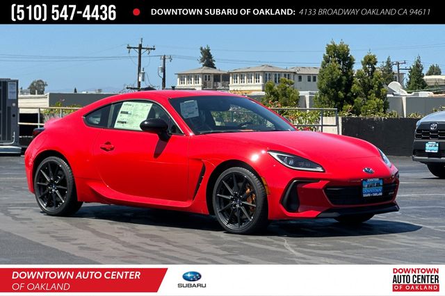 Red 2026 Subaru BRZ tS RWD Coupe Rear-Wheel Drive 6-Speed Manual