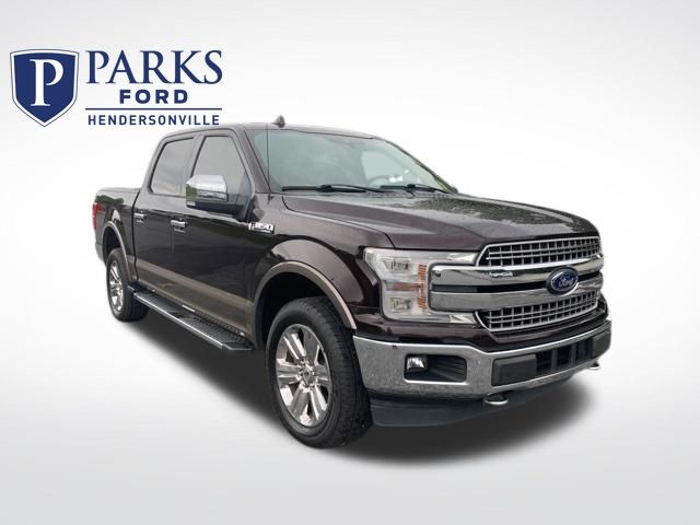 Magma Red Metallic 2018 Ford F-150 Lariat SuperCrew 4WD Pickup Truck Four-Wheel Drive 10-Speed Automatic