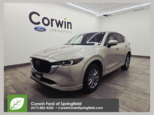 Gray (Platinum Quartz Metallic) 2025 Mazda CX-5 2.5 S Preferred AWD SUV / Crossover All-Wheel Drive 6-Speed Automatic