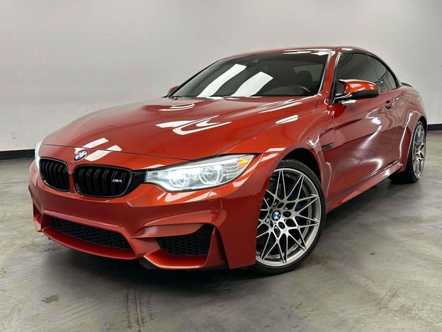 Orange 2017 BMW M4 Convertible Rear-Wheel Drive 7-Speed Automatic