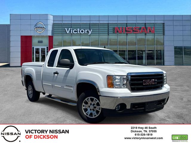 Summit White 2007 GMC Sierra 1500 SLE2 Ext. Cab SB Pickup Truck Rear-Wheel Drive 4-Speed Automatic Overdrive