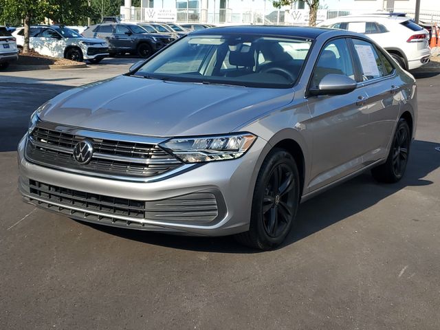Pyrite Silver Metallic 2024 Volkswagen Jetta Sedan Front-Wheel Drive 8-Speed Automatic