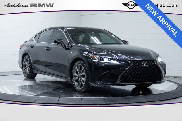 Black (Caviar) 2021 Lexus ES Sedan Front-Wheel Drive 8-Speed Automatic