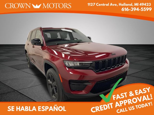 Velvet Red Pearlcoat 2023 Jeep Grand Cherokee SUV / Crossover Four-Wheel Drive 8-Speed Automatic