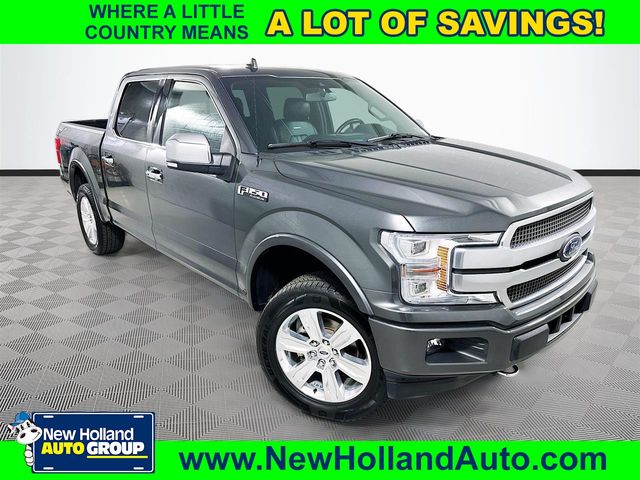 Gray (Magnetic) 2020 Ford F-150 Platinum SuperCrew 4WD Pickup Truck Four-Wheel Drive Automatic
