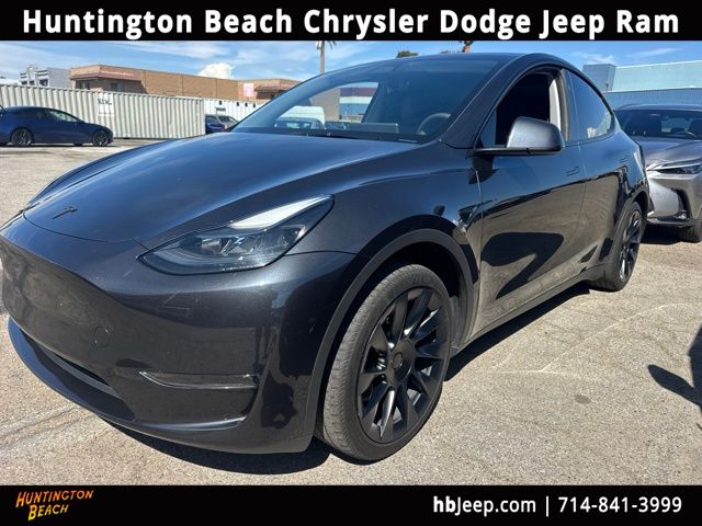 Stealth Gray 2024 Tesla Model Y SUV / Crossover Rear-Wheel Drive 1-Speed Automatic