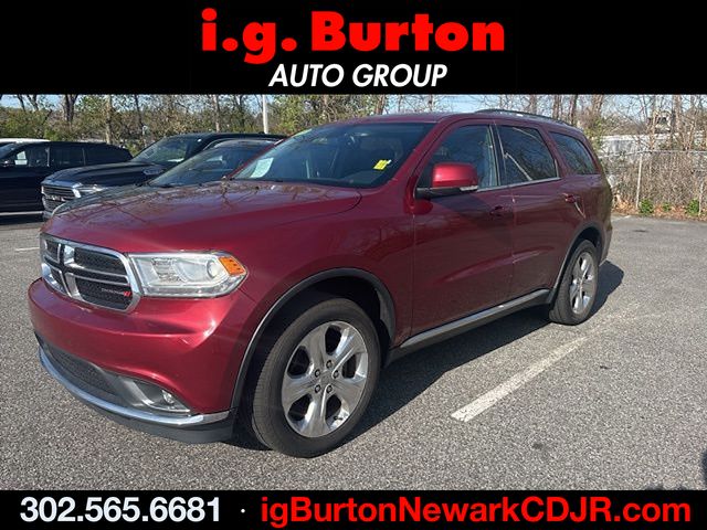 Deep Cherry Red Crystal Pearlcoat 2015 Dodge Durango Limited AWD SUV / Crossover All-Wheel Drive 8-Speed Automatic
